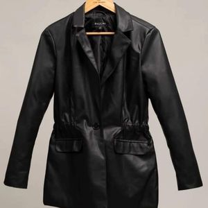 Baccini Blk vegan leather jackets Sizes 1 1 Small-1 Medium-2/Large.